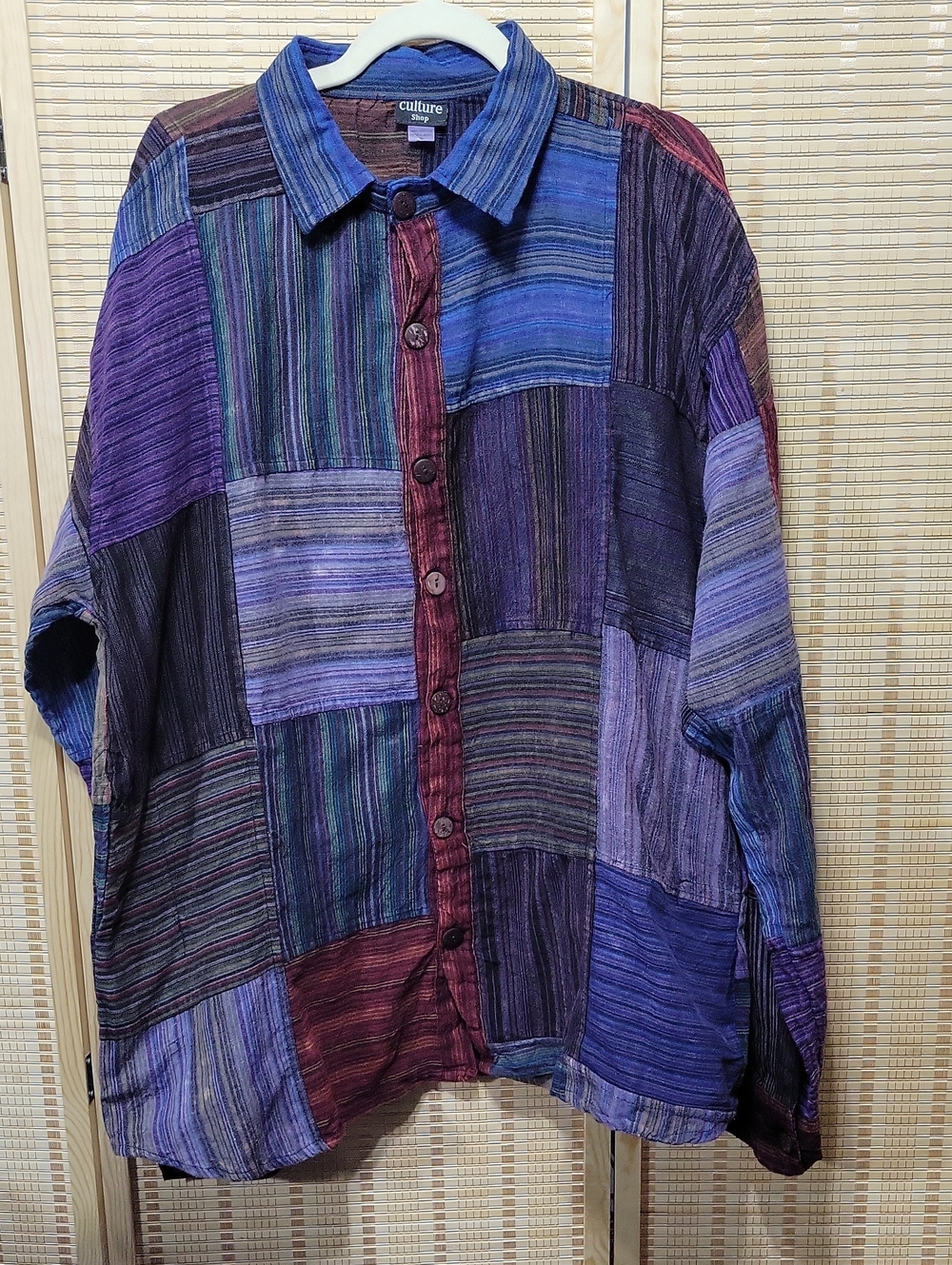 Culture Shop Woven Button Down Shirt - size XXL